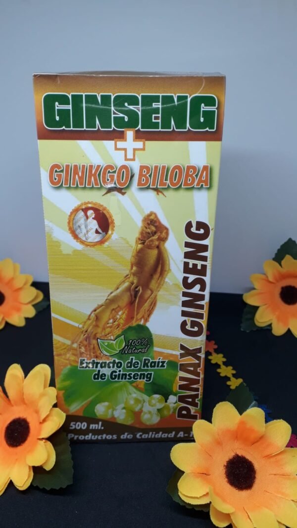 GINSENG + GINKGO BILOBA x 500 ML