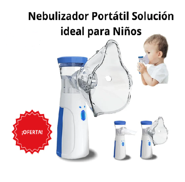 Nebulizador Portátil Niños Adultos Mesh Inhalador Usb