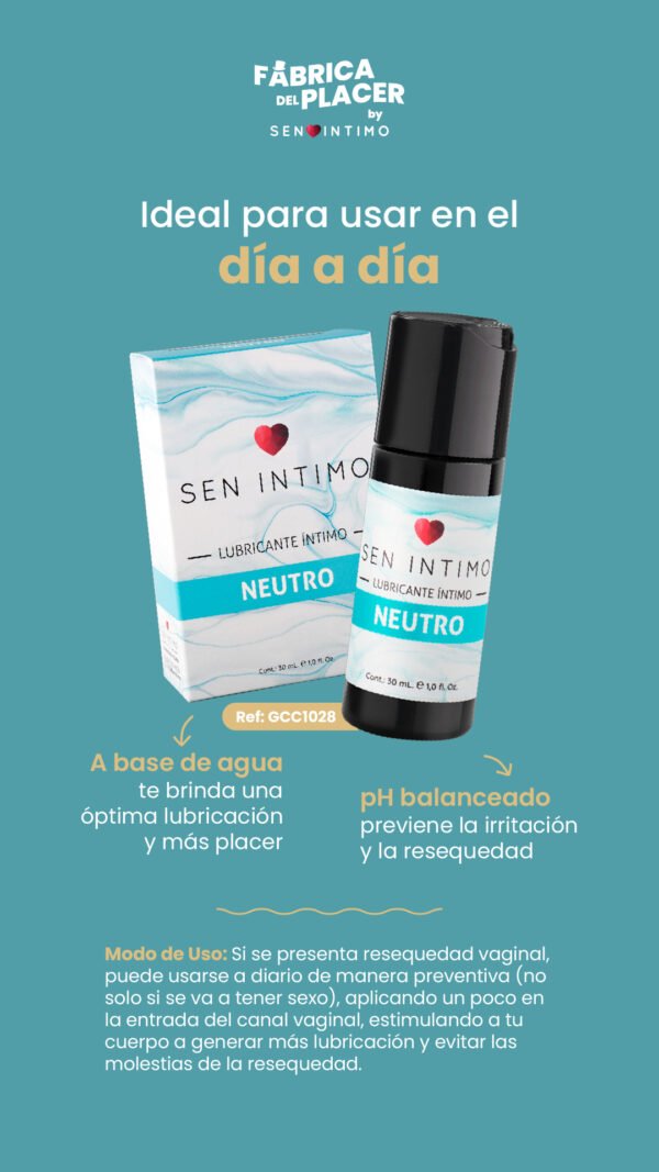 LUBRICANTE SEN INTIMO NEUTRO X30ML