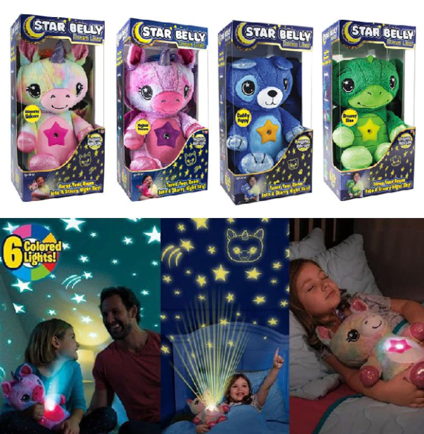 Peluche Star Belly Dream Lites Luz Nocturna - Image 3