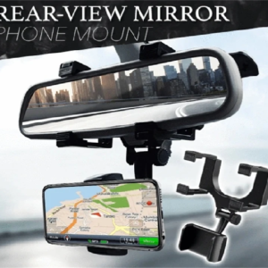 Soporte universal para espejo retrovisor de cocheUniversal Mobile Car Rear View Mirror Mount Holder