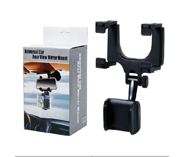 Soporte universal para espejo retrovisor de cocheUniversal Mobile Car Rear View Mirror Mount Holder - Image 5