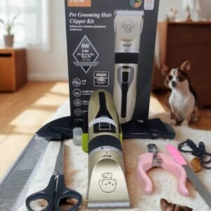 Kit Peluquería Profesional Para Mascotas Maquina Inalámbrica