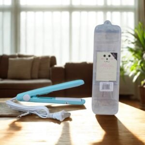 Plancha de cabello mini Mare Time World rosa 110V