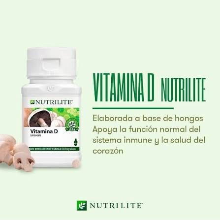 Suplemento Nutrilite Vitamina D, diseñado para apoyar la salud ósea, inmune y del corazón.(champiñones y levadura). - Image 6
