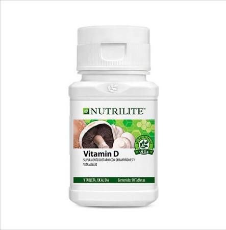 Suplemento Nutrilite Vitamina D, diseñado para apoyar la salud ósea, inmune y del corazón.(champiñones y levadura). - Image 5