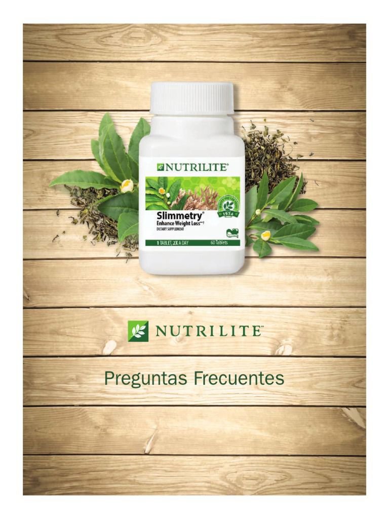 Nutrilite -Mejora la Memoria, Disminuye el estrés y el Colesterol. Slimmetry Advanced Suplemento alimenticio (60 tabletas). - Image 4