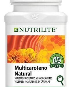 Multicaroteno de Nutrilite Suplemento Dietario a Base de Aceites Vegetales y Carotenos , (60) Cápsulas.