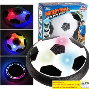 Balón Hover Ball con luces LED ¡Juega fútbol dentro de casa sin romper nada! 🏠⚽